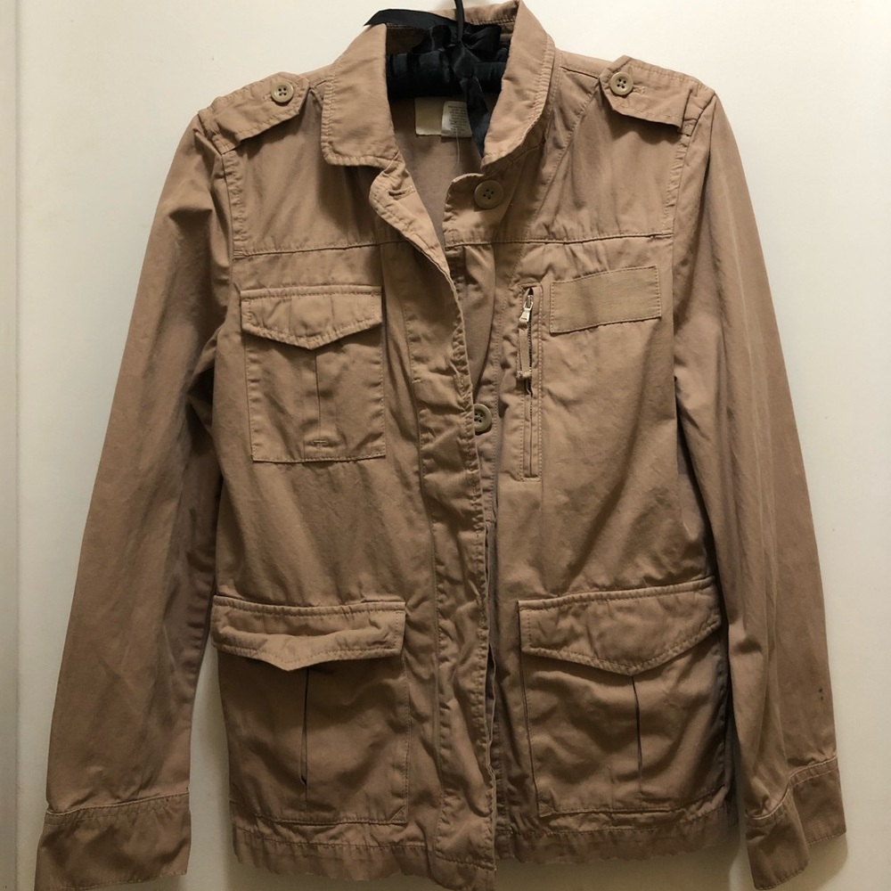 J CREW CHINO JACKET size 6